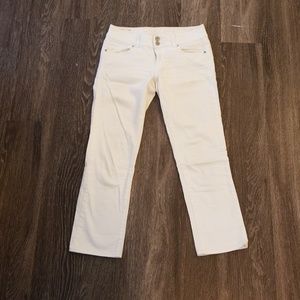 White jeans